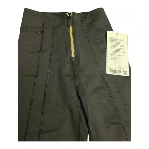 Lululemon Define Zip-Front Black High-Rise Flared Pant - Picture 5 of 12